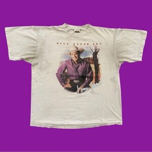 90s George Strait “Blue Clear Sky” Tour Tee